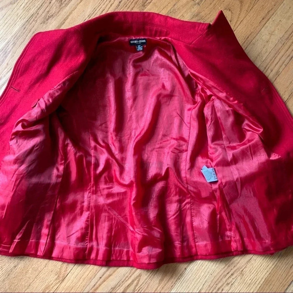 COPY - Guess*Jeans Wool Blend Double Breasted Peacoat - Picture 11 of 14